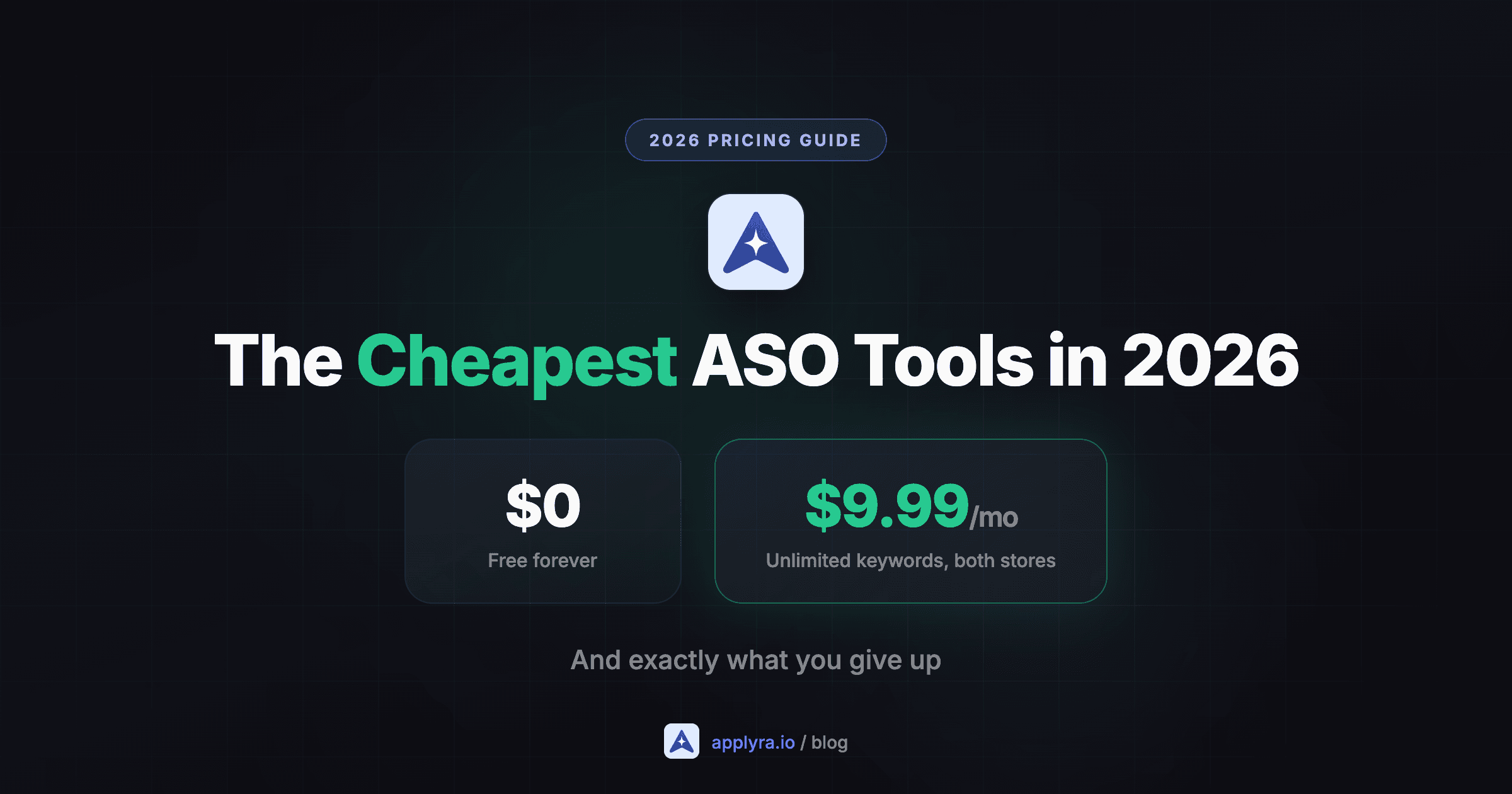 The cheapest ASO tools in 2026, ranked by monthly cost for indie developers